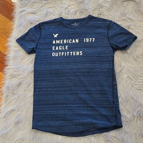 American eagle mens navy blue tshirt size xs‎ - Picture 1 of 3